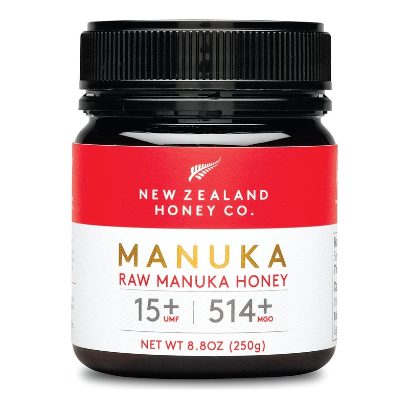 New Zealand Honey Co. Raw Manuka Honey UMF 15+ | MGO 514+ | 8.8oz Jar  Authentic UMF Certified