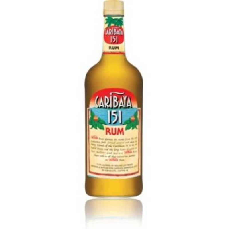 Caribaya Rum 151 Proof - 1L