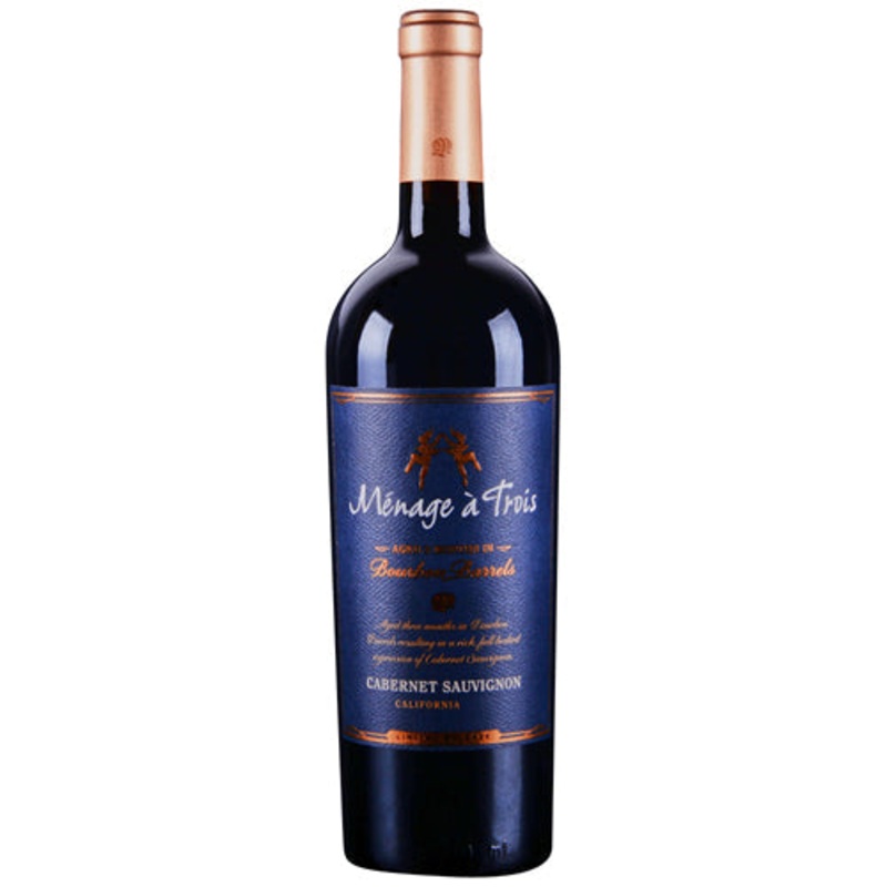 Menage A Trois Cabernet Sauvignon Bourbon Barrel 750ML