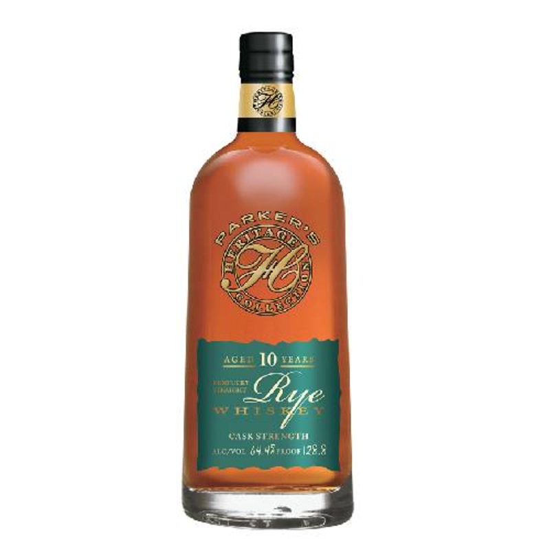 2023 Parkers Heritage 10 Year Old Cask Strength Rye Whiskey 750ML