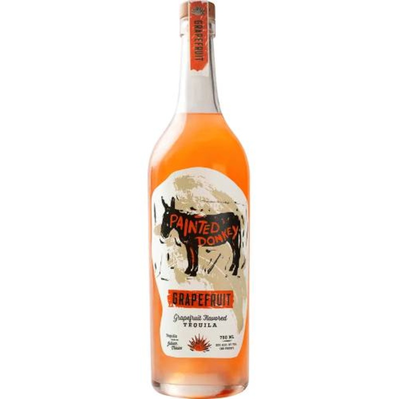 Painted Donkey Grapefruit Tequila 750ML