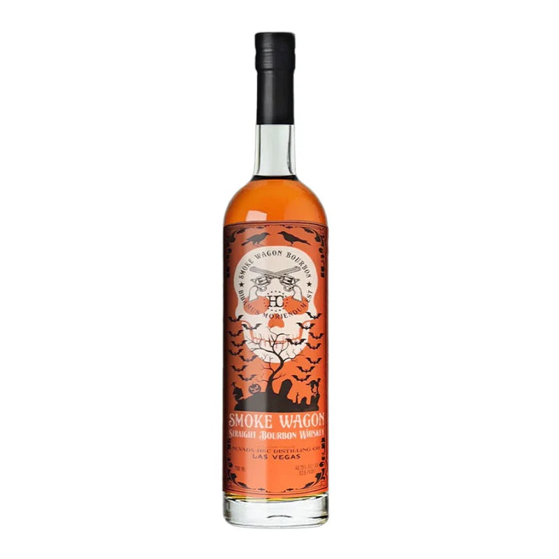 Smoke Wagon Straight Bourbon (Halloween Edition) 750ML