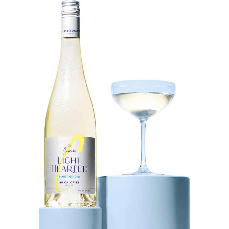Cupcake Light Hearted Pinot Grigio - 750 ML