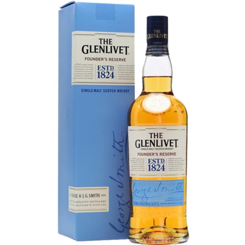 Glenlivet Founder's Reserve  Single Malt Scotch Whisky - 750ML