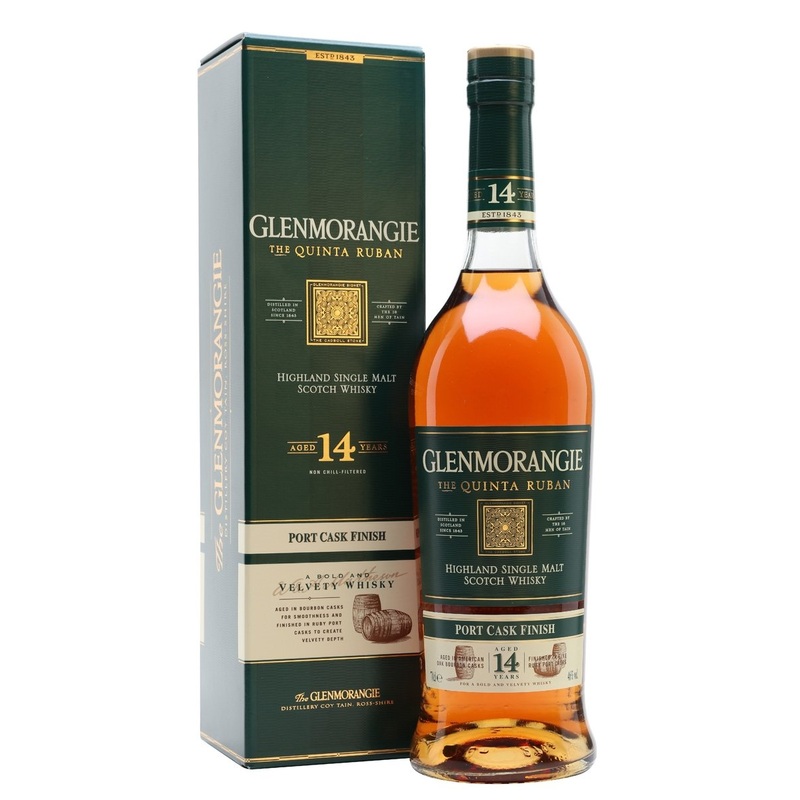Glenmorangie Scotch Single Malt 14 Year The Quinta Ruban - 750ML