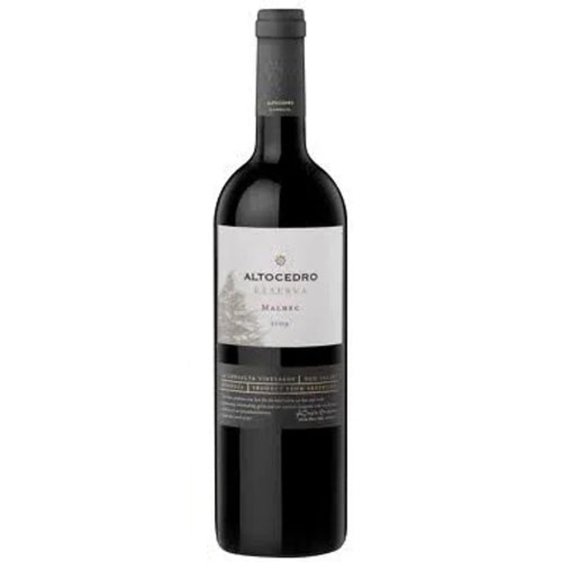 Altocedro Malbec Reserva 2019 - 750ML