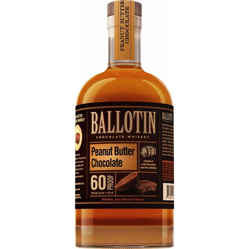 Ballotin Chocolate Peanut Butter Whisky - 750ML