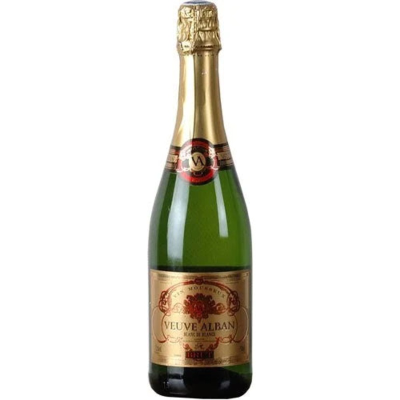 Veuve Alban Brut Blanc de Blancs -750ML