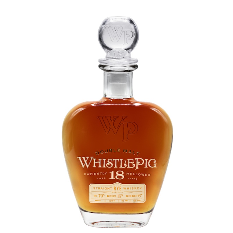 WhistlePig Double Malt Rye 18 Year Old - 750ML