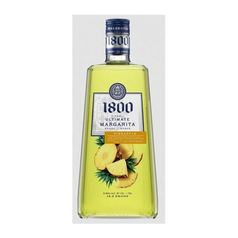 1800 Tequila Ultimate Margarita Pineapple - 1.75L