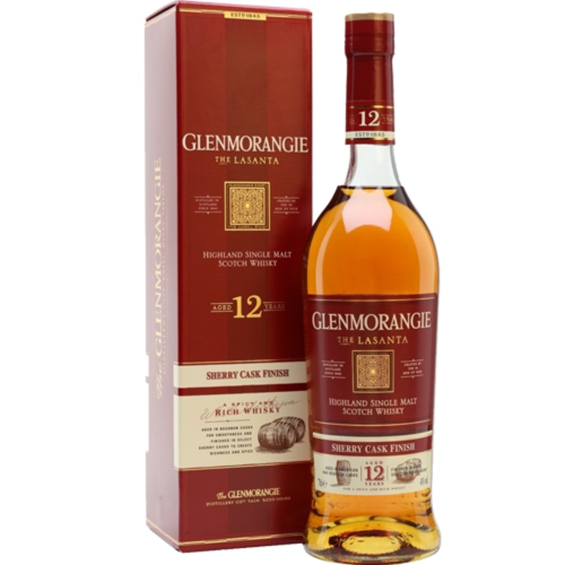 Glenmorangie Scotch Single Malt 12 Year Lasanta - 750ML