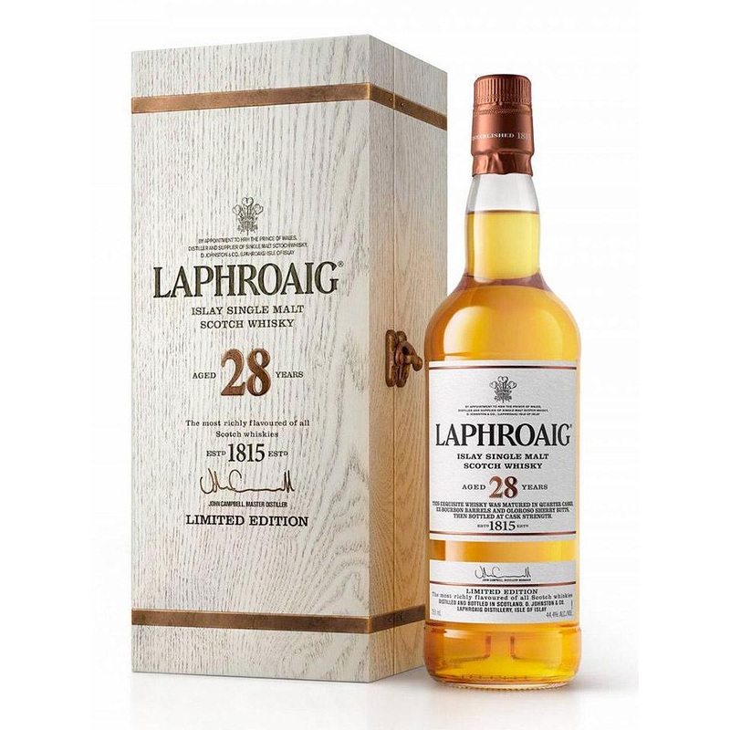 Laphroaig Scotch Small Malt 28 Year Limited Edition - 750ML