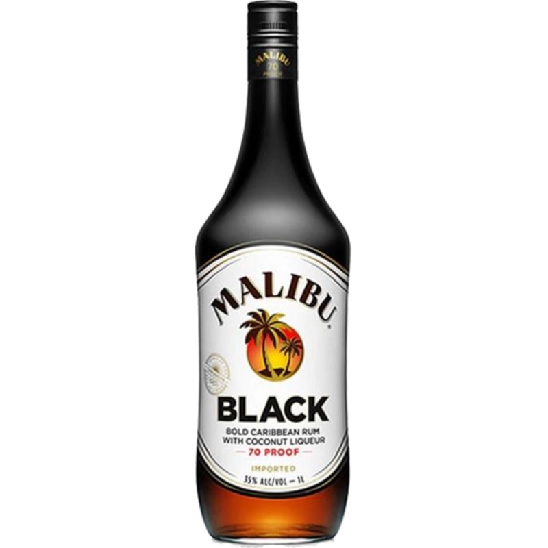 Malibu Rum Black - 1.75L