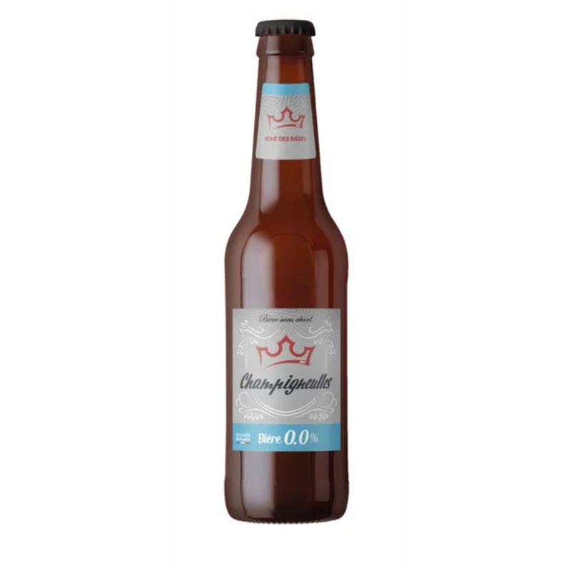 Beer, Champigheulles ,Beer 0.0% , 5.5DP 330 mL, Glass Bottle