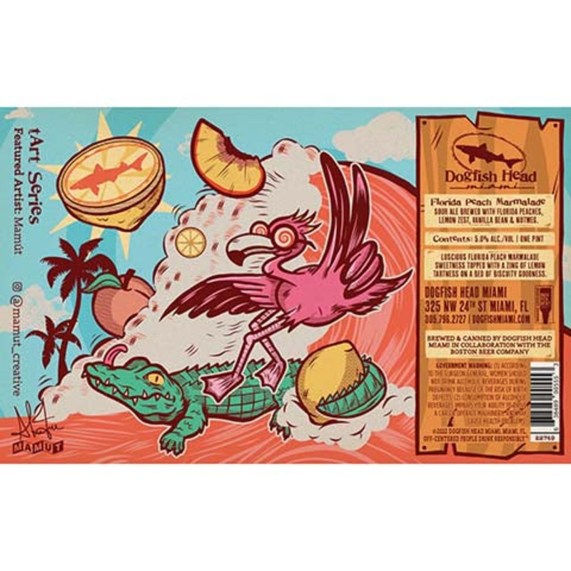 Dogfish Head Florida Peach Marmalade Sour Ale