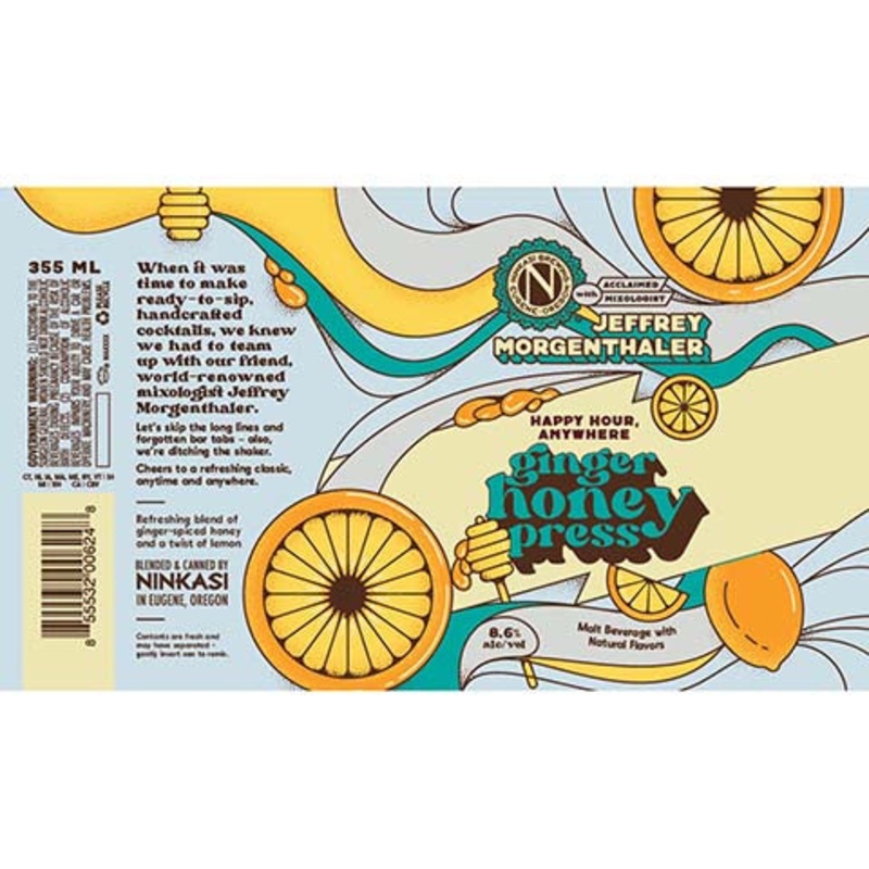 Ninkasi Ginger Honey Press