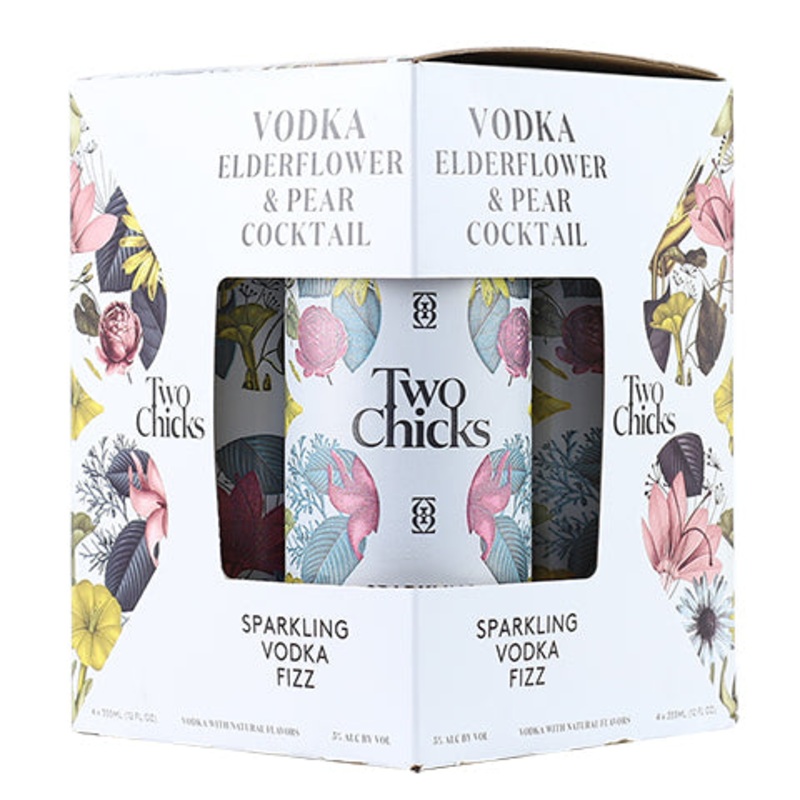 Two Chicks Sparkling Vodka Fizz