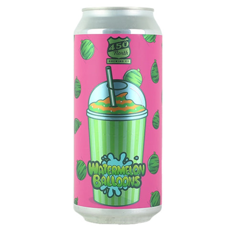 450 North Watermelon Balloons SLUSHY XXL Sour