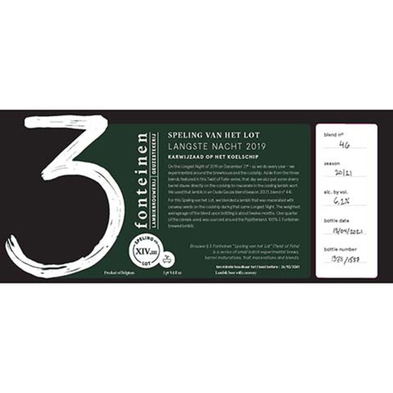 3 Fonteinen Svhl Langste Nacht Karwijzaad 2019