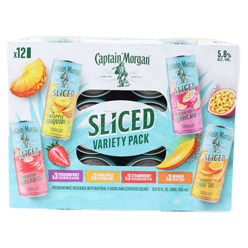 Captain Morgan Sliced Variety 12-Pack
