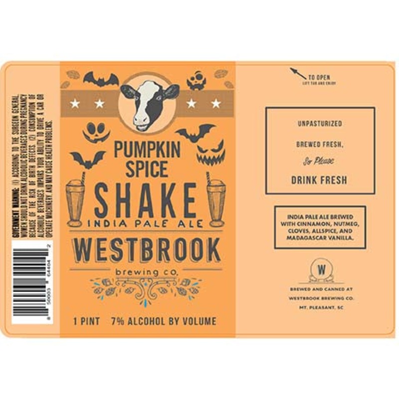 Westbrook Pumpkin Spice Shake IPA