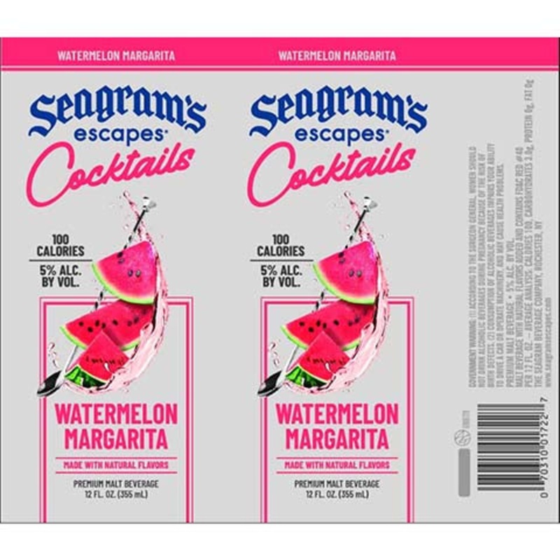 Seagrams Cocktails Watermelon Margarita