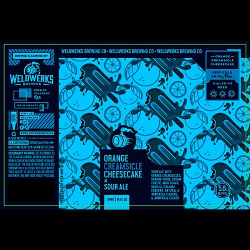 Weldwerks Orange Creamsicle Cheesecake Sour Ale