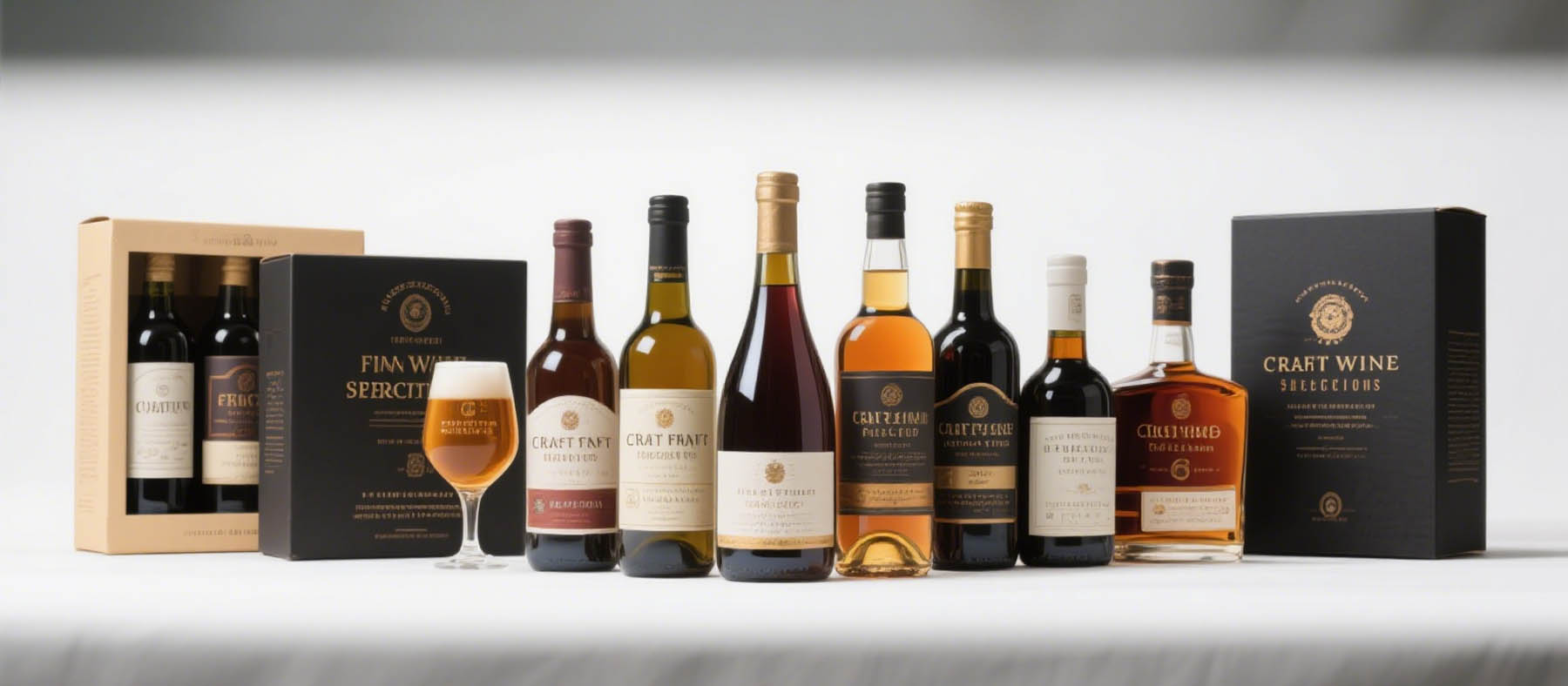 Craft Beer & Fine Wine Selection | Premium Spirits & 6-Bottle Sets